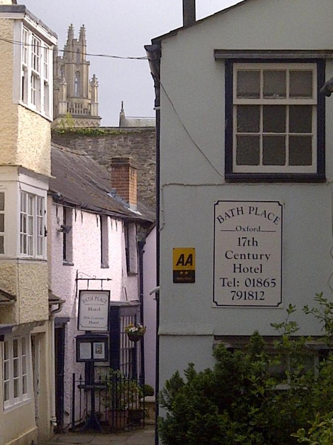 Bath Place Hotel Oxford Exterior foto
